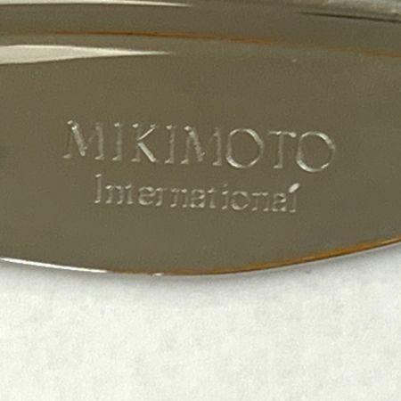  MIKIMOTO ミキモト ブックマーク しおり リーフモチーフ パール シルバー