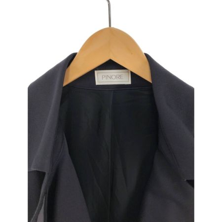  PINORE ピノーレ レディース コート サイズ38 ネイビー