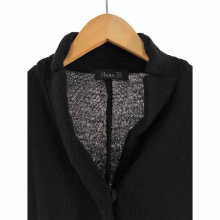  BASILE28 バジーレベントット レディース ジャケット ウールジャケット サイズ40 ブラック