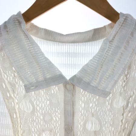  HIROKO BIS ヒロコ ビス レディース シャツ サイズ9 ホワイト