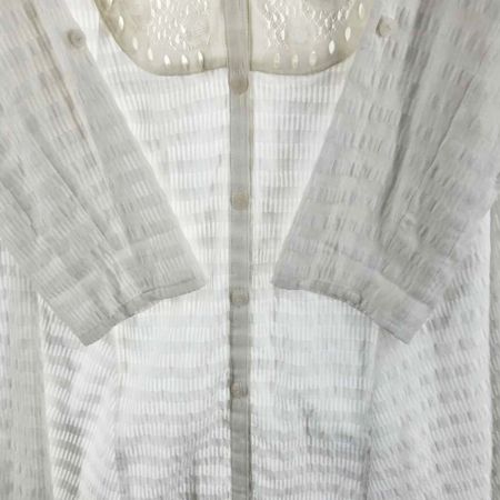  HIROKO BIS ヒロコ ビス レディース シャツ サイズ9 ホワイト