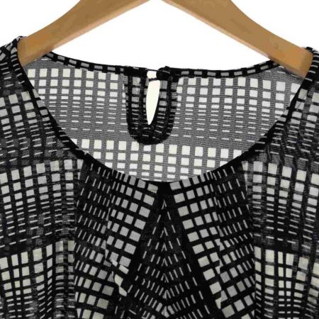  Leilian レリアン レディース セットアップ サイズ13+ ブラック×ホワイト