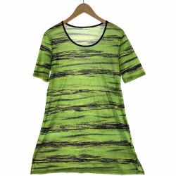 〇〇 HIROKO BIS ヒロコ ビス レディース チュニック サイズ11 黄緑 Bランク