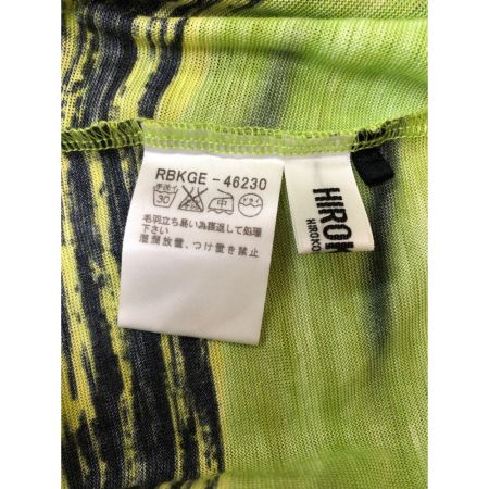  HIROKO BIS ヒロコ ビス レディース チュニック サイズ11 黄緑