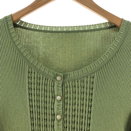  Leilian レリアン レディース チュニック サイズ9 黄緑