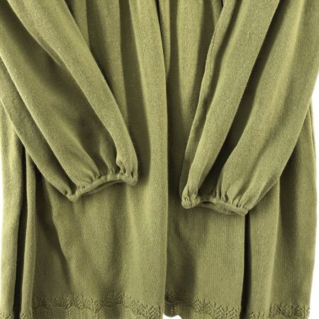  Leilian レリアン レディース チュニック サイズ9 黄緑