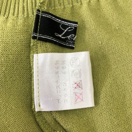  Leilian レリアン レディース チュニック サイズ9 黄緑