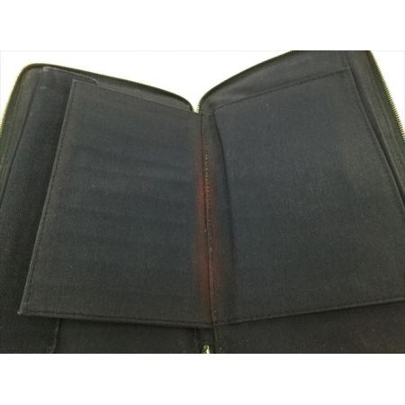  HERMES エルメス パスポートケース　フールトゥ　パースGM ネイビー x カーキ