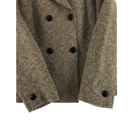  CORDIER コルディア レディース ジャケット サイズ42 ファー付き ブラウン