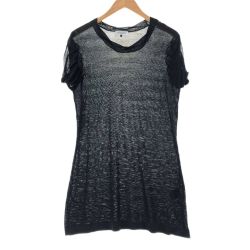 〇〇 HIROKO BIS ヒロコ ビス レディース シースルーチュニック サイズ9 ブラック Bランク