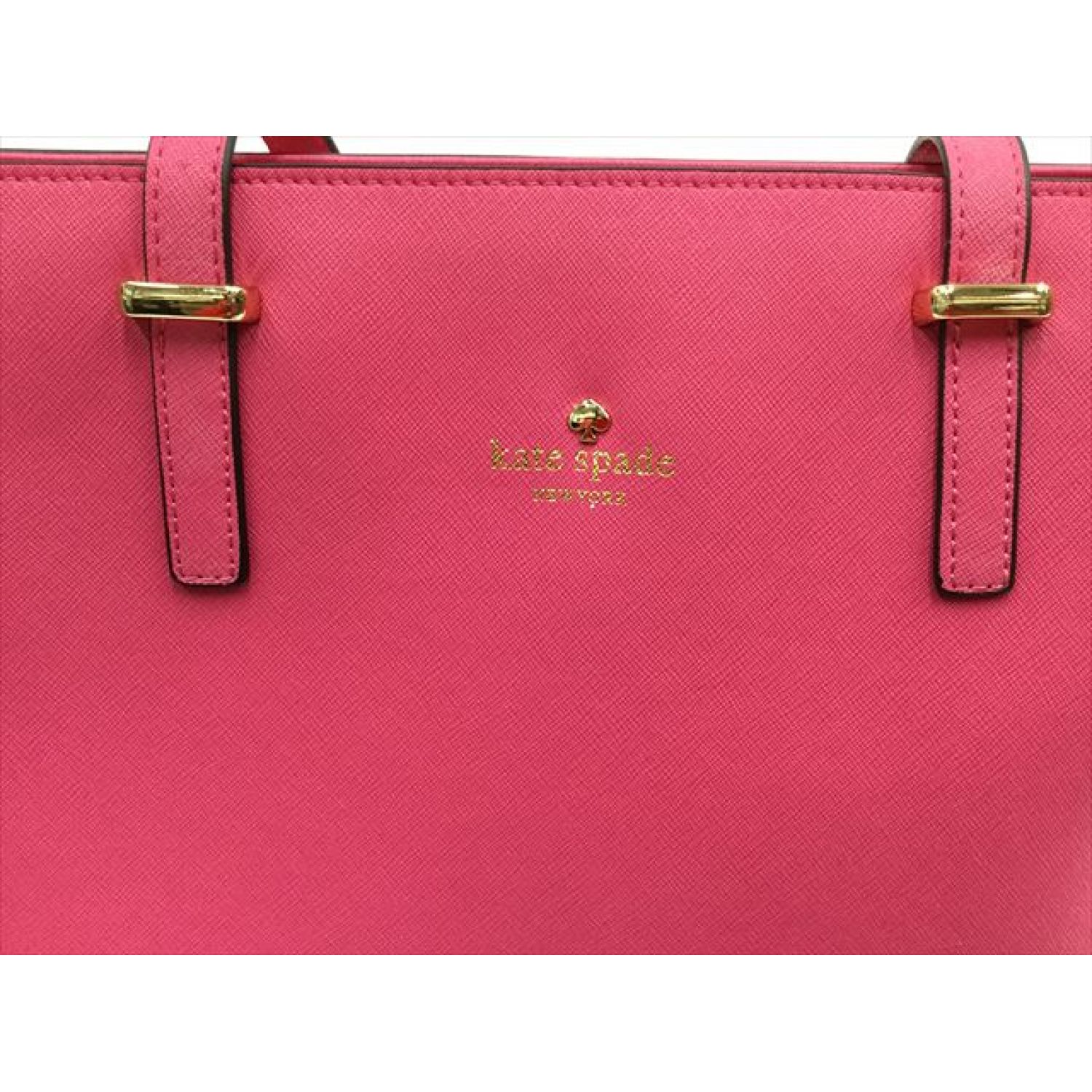 中古】 Kate Spade ケイトスペード トートバッグ ショッキングピンク B