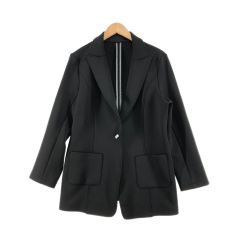 〇〇 Leilian レリアン レディース ジャケット サイズ13+ ブラック Bランク