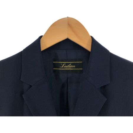  Leilian レリアン レディース スーツ サイズ7 ネイビー