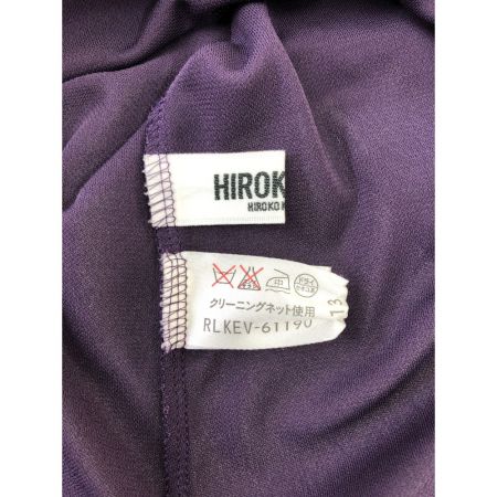 HIROKO BIS ヒロコ ビス レディース セットアップ サイズ13 パープル