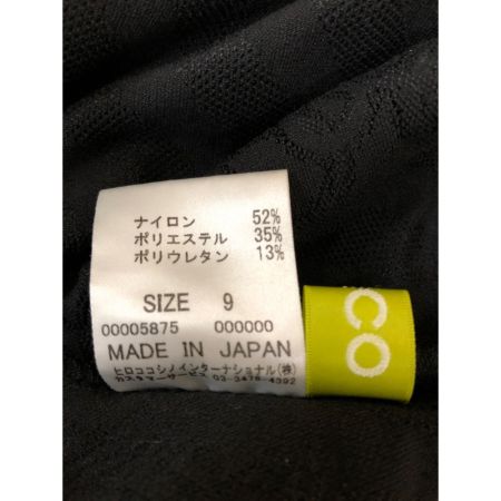  HIROKO BIS ヒロコ ビス レディース ワンピース フリンジ サイズ9 ブラック