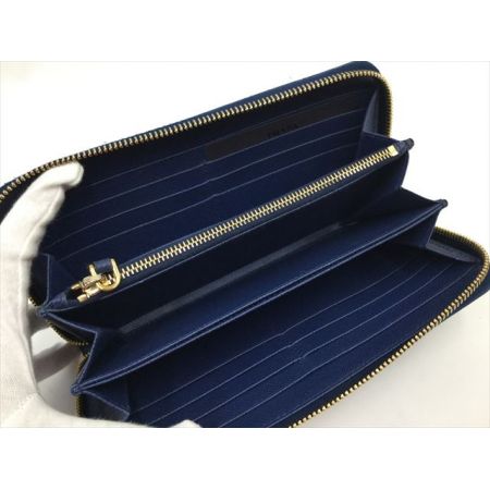 【中古】 PRADA プラダ ラウンドファスナー 財布・長財布 1L506