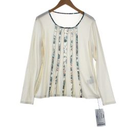 〇〇 HIROKO BIS ヒロコ ビス レディース カットソー サイズ11 アイボリー Bランク