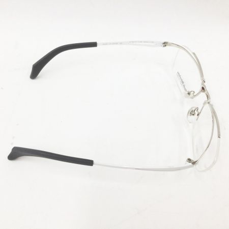  MasakiMatsushima メガネフレーム MFS-115 シルバー x パールホワイト