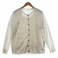 〇〇 Leilian レリアン レディース アンサンブル サイズ13+ ホワイト Bランク