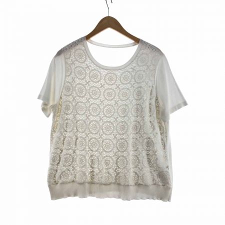  Leilian レリアン レディース アンサンブル サイズ13+ ホワイト