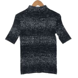 〇〇 SPECCHIO スペッチオ レディース 半袖カットソー スパンコール付 サイズ40 ブラック Bランク