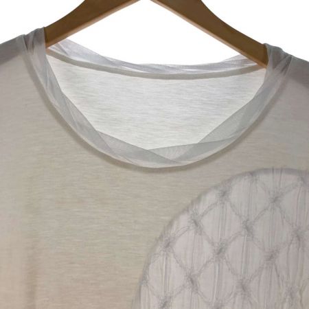  sensounico レディース Tシャツ 半袖Tシャツ サイズ40 アイボリー