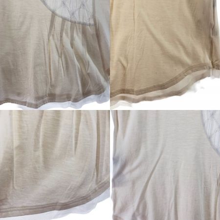  sensounico レディース Tシャツ 半袖Tシャツ サイズ40 アイボリー