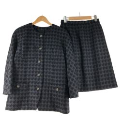 〇〇 Leilian レリアン レディース スーツ サイズXL ネイビー Bランク