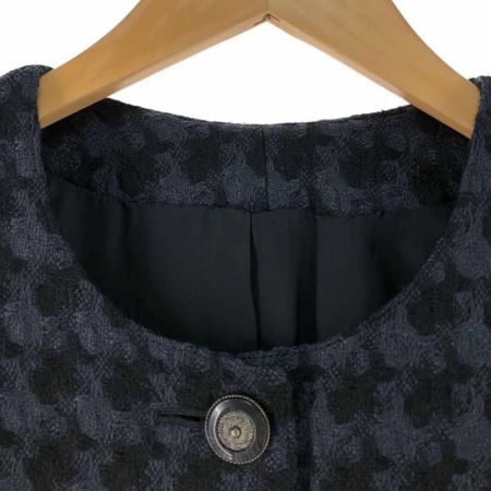  Leilian レリアン レディース スーツ サイズXL ネイビー