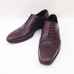  Perfetto ペルフェット ビジネスシューズ ドレスシューズ メンズ 26ｃｍ ブラウン 現状渡し Cランク