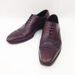 〇〇 Perfetto ペルフェット ビジネスシューズ ドレスシューズ メンズ 26ｃｍ ブラウン 現状渡し Cランク