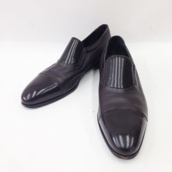 〇〇 BARRETT バレット ストレートチップシューズ メンズ ビジネスシューズ 25.5cm 表記7 1/2 ブラウン 現状渡し Cランク