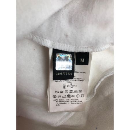  FENDI フェンディ メンズ パーカー FILAコラボ フェンディマニア サイズM ホワイト 現状渡し