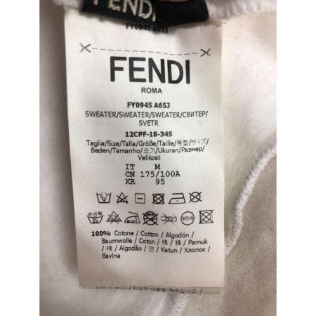 中古】 FENDI フェンディ メンズ パーカー FILAコラボ フェンディ