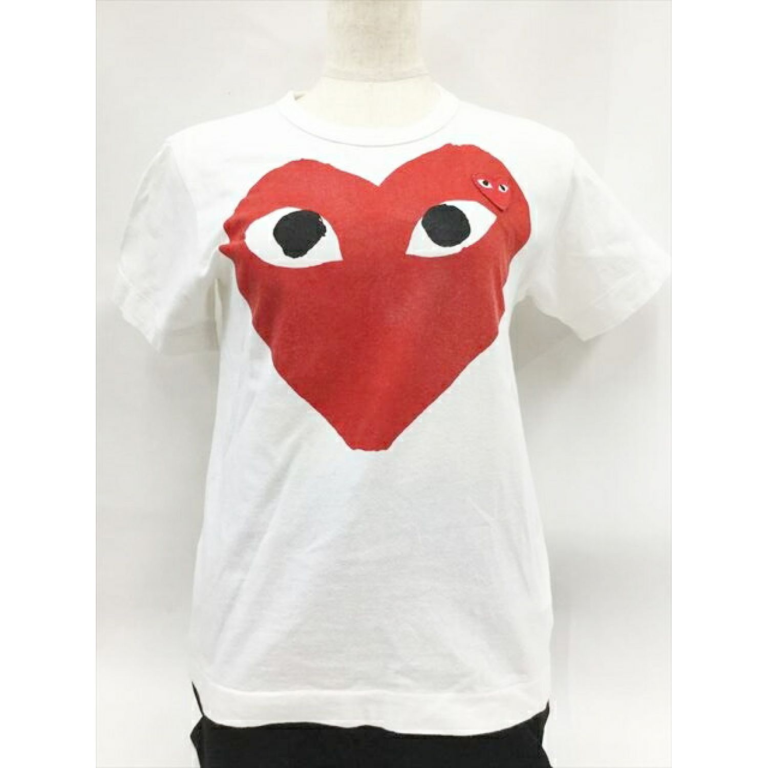 Comme Des Garcons コムデギャルソン プリントtシャツ ビッグ レッド ハートtシャツ Bランク なんでもリサイクルビッグバン オンラインショップ