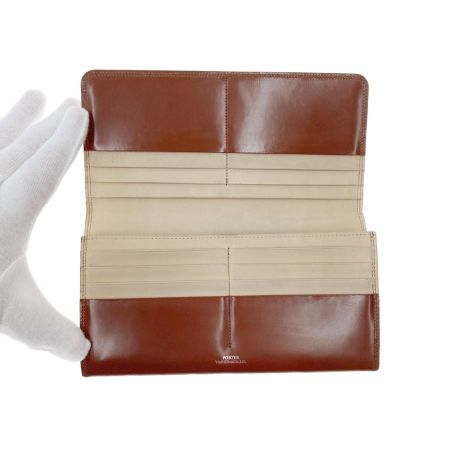  PORTER ポーター COUNTER 財布 長財布 吉田カバン ブラウン