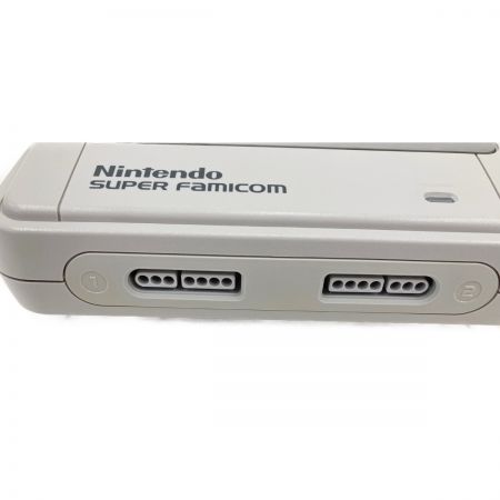  Nintendo ニンテンドウ スーパーファミコン 本体 コントローラー×2  SHVC-001 現状渡し