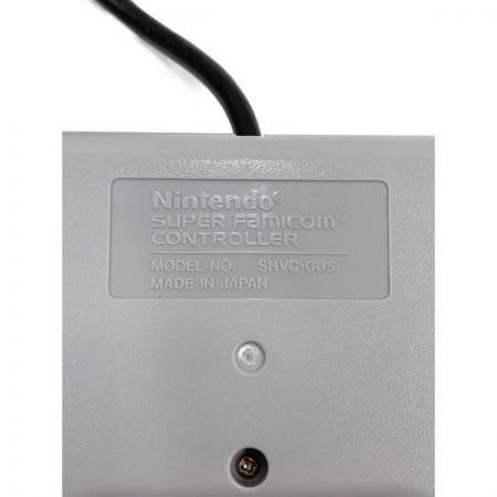  Nintendo ニンテンドウ スーパーファミコン 本体 コントローラー×2  SHVC-001 現状渡し