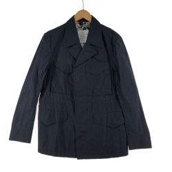 〇〇 NANO UNIVERSE ナノユニバース メンズ ジャケット サイズ46 ネイビー Bランク