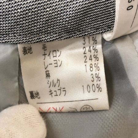  Leilian レリアン レディース スーツ サイズ9 ライトグレー
