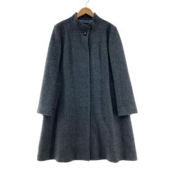 〇〇 Leilian レリアン カシミヤ100％  13＋size グレー Aランク