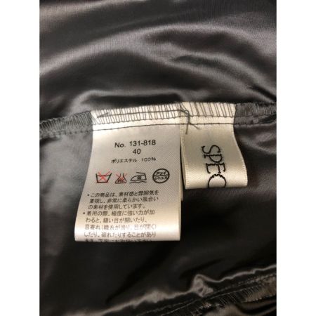  SPECCHIO スペッチオ レディース コート レインコート サイズ40 グレー