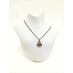 〇〇 CHANEL シャネル ココ ピース ネックレス Aランク