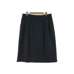 〇〇 Leilian レリアン レディース スカート サイズ13+ ブラック Bランク
