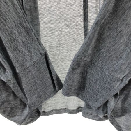  Leilian レリアン レディース カーディガン サイズ13+ ライトグレー