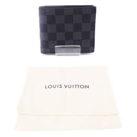  LOUIS VUITTON ルイヴィトン 2つ折り財布 ダミエグラフィット ポルトフォイユ マルコNM N63336
