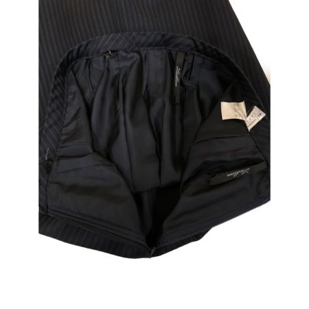  Leilian レリアン レディース スーツ ストライプ サイズ9 ネイビー