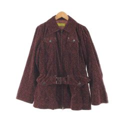 〇〇 +RICO レディース ジャケット サイズ9 ブラウン Bランク