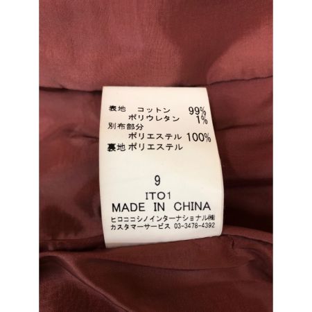  +RICO レディース ジャケット サイズ9 ブラウン