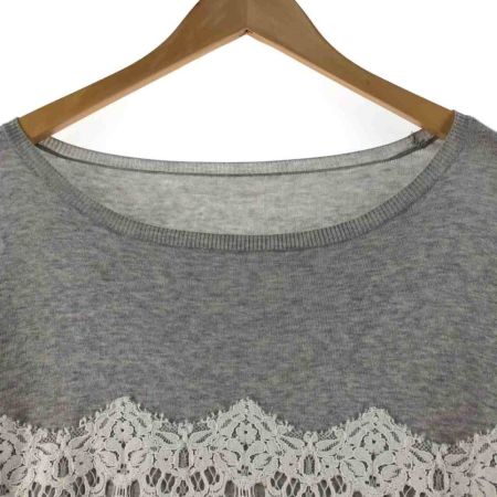  Leilian レリアン レディース トレーナー サイズ13+ グレー